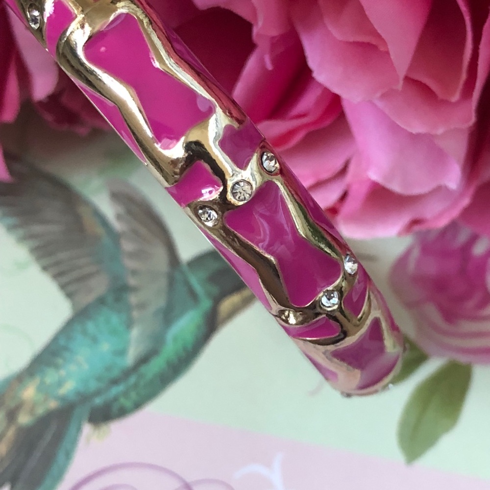 Sequin Brand Hinge Enamel Bangle - image 8